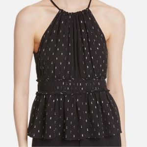 joie shawnette metallic cami top NWT